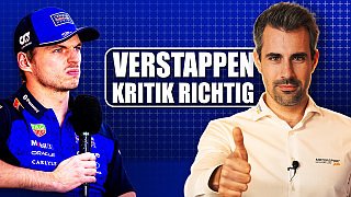 Verstappen kritisiert zu Recht
