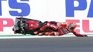 Zwei Marquez-Stürze beim Test!