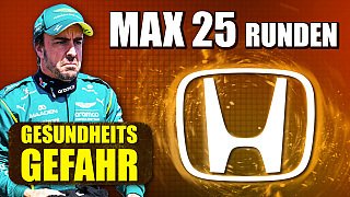 Nervenschäden-Risiko: Alonso schafft max. 25 Runden im Aston