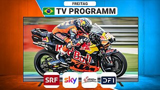 MotoGP im TV: Wo läuft das Training in Brasilien heute live im Free-TV und Stream? MotoGP im TV: Wo läuft das Training in Brasilien heute live im Free-TV und Stream?