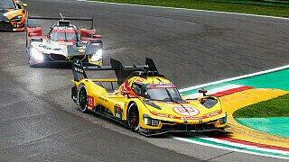 Imola: Kubica führt Ferrari-Trio an