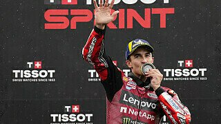 Marc Marquez ins Glück gestürzt