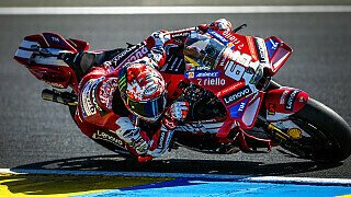 Bagnaia rast zur Pole in Le Mans!