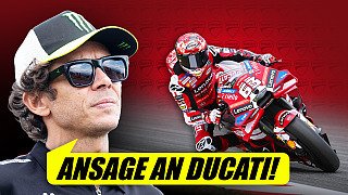 MotoGP-Legende Valentino Rossi zählt Ducati an: Bei Francesco Bagnaia mehr Mühe geben! MotoGP-Legende Valentino Rossi zählt Ducati an: Bei Francesco Bagnaia mehr Mühe geben!
