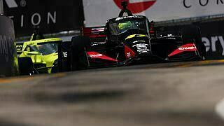 Schumacher bei Quali-Probe hinten