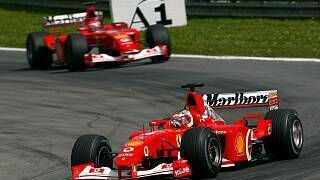 24 Jahre nach Ferrari-Skandal in Österreich: Barrichello zurück im Schumacher-F2002 24 Jahre nach Ferrari-Skandal in Österreich: Barrichello zurück im Schumacher-F2002