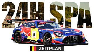 24h Spa: Zeitplan & TV-Programm