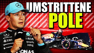 Umstrittene Russell-Pole nach Verstappen-Crash! Keine Strafe?