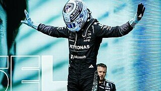 Russell erlöst, Ferrari abgewatscht