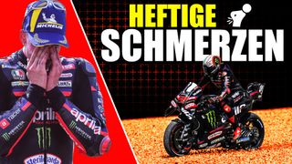 Marco Bezzecchi leidet nach MotoGP-Crash: Wie ein Akkordeon! Marco Bezzecchi leidet nach MotoGP-Crash: Wie ein Akkordeon!