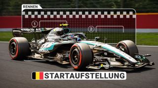 Formel 1 heute: Die Startaufstellung für das Rennen in Spa-Francorchamps Formel 1 heute: Die Startaufstellung für das Rennen in Spa-Francorchamps