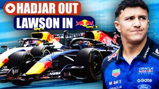 Red Bull Schock: Hadjar raus, Lawson rein! Wie schwer ist die Verletzung? Red Bull Schock: Hadjar raus, Lawson rein! Wie schwer ist die Verletzung?