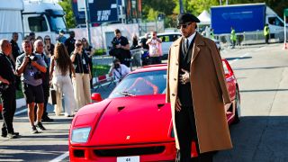 Hamilton im "Schicksals-Ferrari"