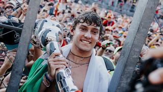 Formel 1: Kimi Antonelli erobert Monza: Die emotionalsten Bilder seines Sensationssiegs
