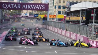 Formel 2 fährt in Baku drei Rennen