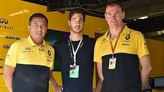 Rene Binder: Formel-1-Test mit Renault