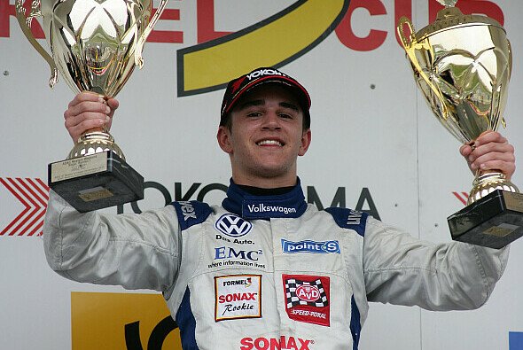 Daniel Abt 2010 in Oschersleben bei seinem letzten Sieg auf deutschem Boden - Foto: ATS Formel 3 Cup