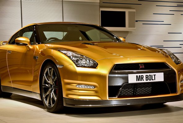Der Bolt Gold GT-R ging für 148.000 Euro weg - Foto: Nissan