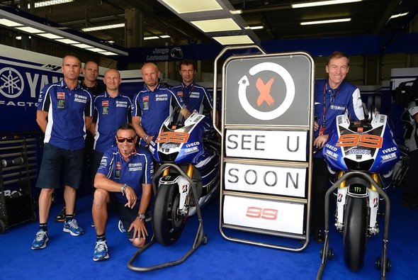 Lorenzo verpasste 2013 den Deutschland-GP - Foto: Yamaha Factory Racing