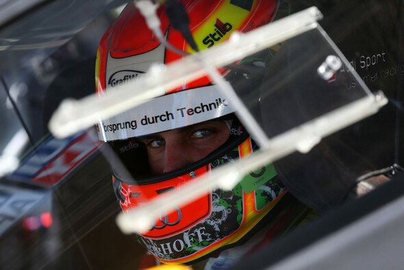 Audi-Pilot Laurens Vanthoor unter seinem Helm - Foto: Richard Craill