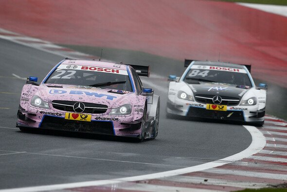 Auer und Götz erzielten beide ihre besten DTM-Ergebnisse - Foto: Mercedes-Benz