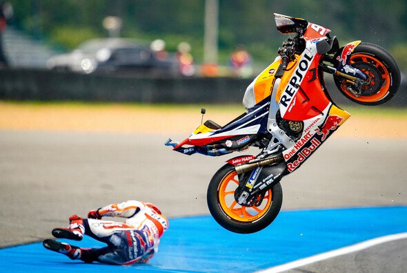 Another fall could have disastrous consequences for Marquez - Photo: HRC / CormacGP