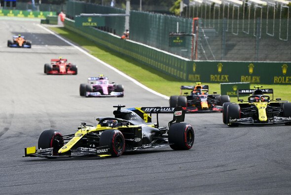 Ricciardo und Ocon führten in Spa klar das Mittelfeld an und schlugen Alex Albon - Foto: LAT Images