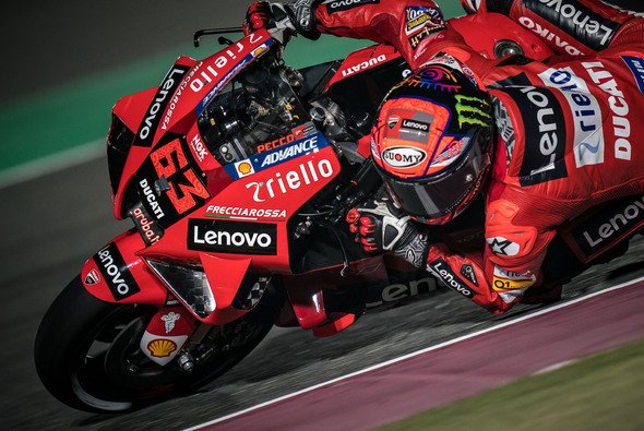 Francesco Bagnaia will remain Ducati factory rider until the end of 2024 - Photo: Credit gp-photo.de - Ronny Lekl