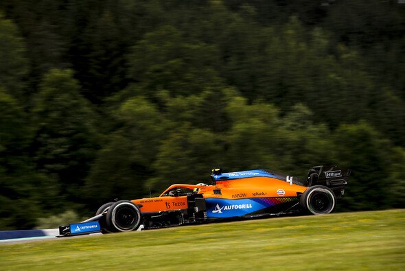 Lando Norris und McLaren suchten heute in Spielberg Qualifying-Pace - Foto: LAT Images