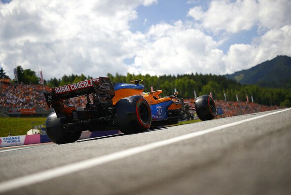 In der Qualifikation zum Österreich GP war nur Max Verstappen schneller als Lando Norris - Foto: LAT Images