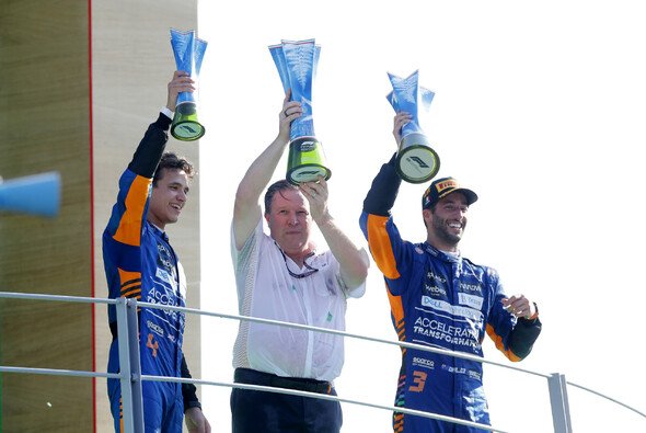 Norris' bestes Rennen: Beim Italien-GP sicherte sich McLaren einen Doppelsieg. - Foto: LAT Images