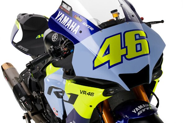 Dieses Motorrad widmete Yamaha seinem Aushängeschild Valentino Rossi - Foto: Yamaha