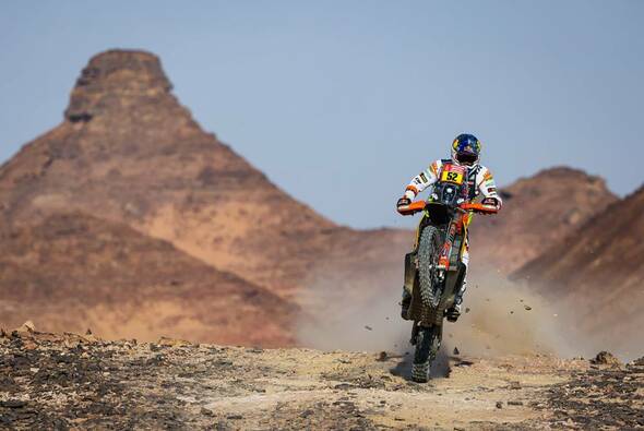 Matthias Walkner ist seine Führung bei der Rallye Dakar schon wieder los - Foto: A.S.O