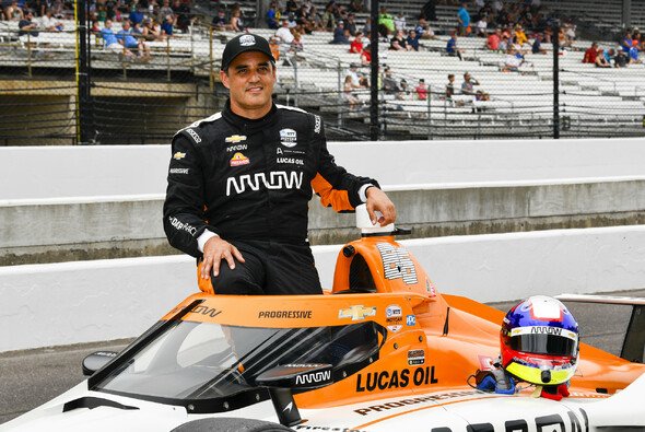 Juan Pablo Montoya startete schon 2021 für Arrow McLaren in Indianapolis - Foto: LAT Images
