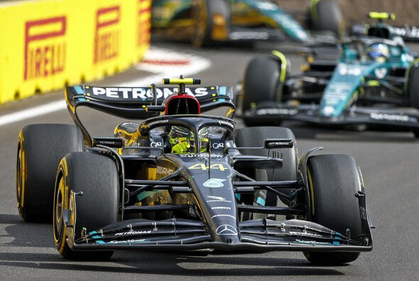 Lewis Hamilton erkämpfte sich in Baku Platz sechs - Foto: LAT Images