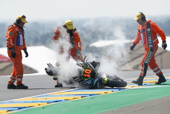 Die Kollision von Le Mans blieb für Luca Marini nicht ohne Folgen - Foto: LAT Images
