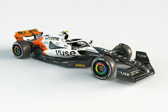 Der neue MCL60 erstrahlt in Orange, weiß und schwarz - Foto: McLaren Racing