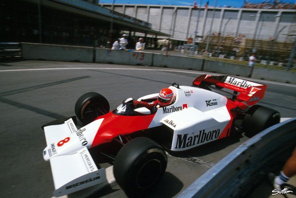 Niki Lauda wurde 1984 zum dritten Mal Weltmeister - Foto: Sutton