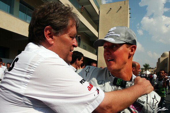 Norbert Haug und Michael Schumacher waren an Anfang und Ende der Karriere vereint - Foto: Sutton