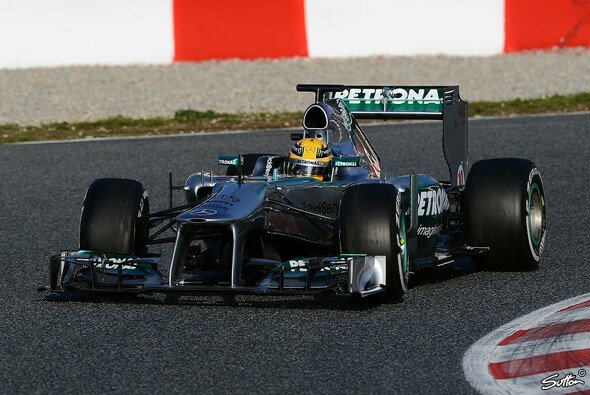 Mercedes durfte 2013 nicht am Young Driver Test teilnehmen - Foto: Sutton
