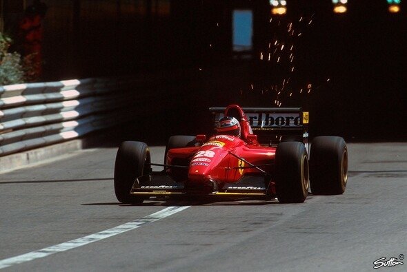 Gerhard Berger, 1994 im Ferrari - Foto: Sutton