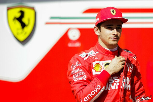 Ferrari-Neuling Charles Leclerc beim ersten Test in Abu Dhabi - Foto: Sutton