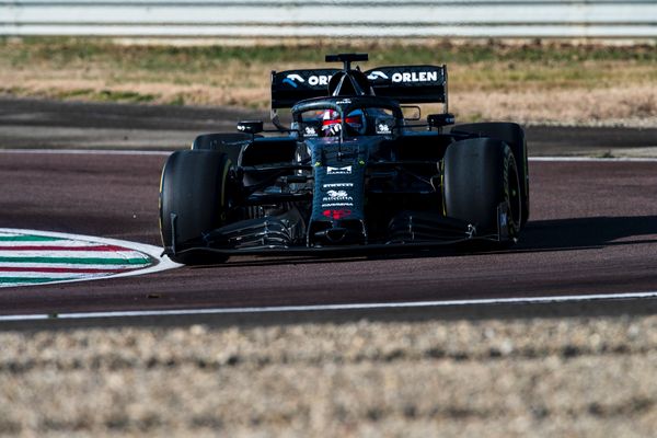 Formel 1 Alfa Uberrascht Kimi Raikkonen Fahrt C39 Shakedown