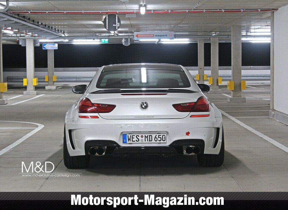 Goldzilla Bmw 650i Wird Zum M6 Breitbau Monster Auto