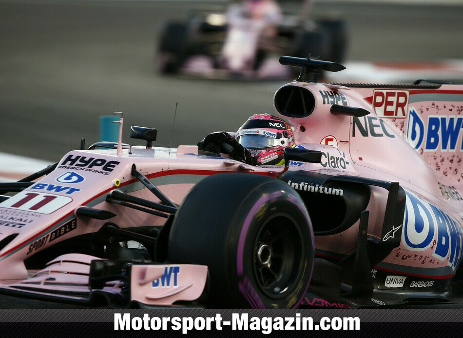 Formel 1 2018 vor Pink-Battle - Perez: Den Druck hat Ocon