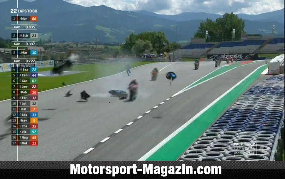 Moto2 Unfall