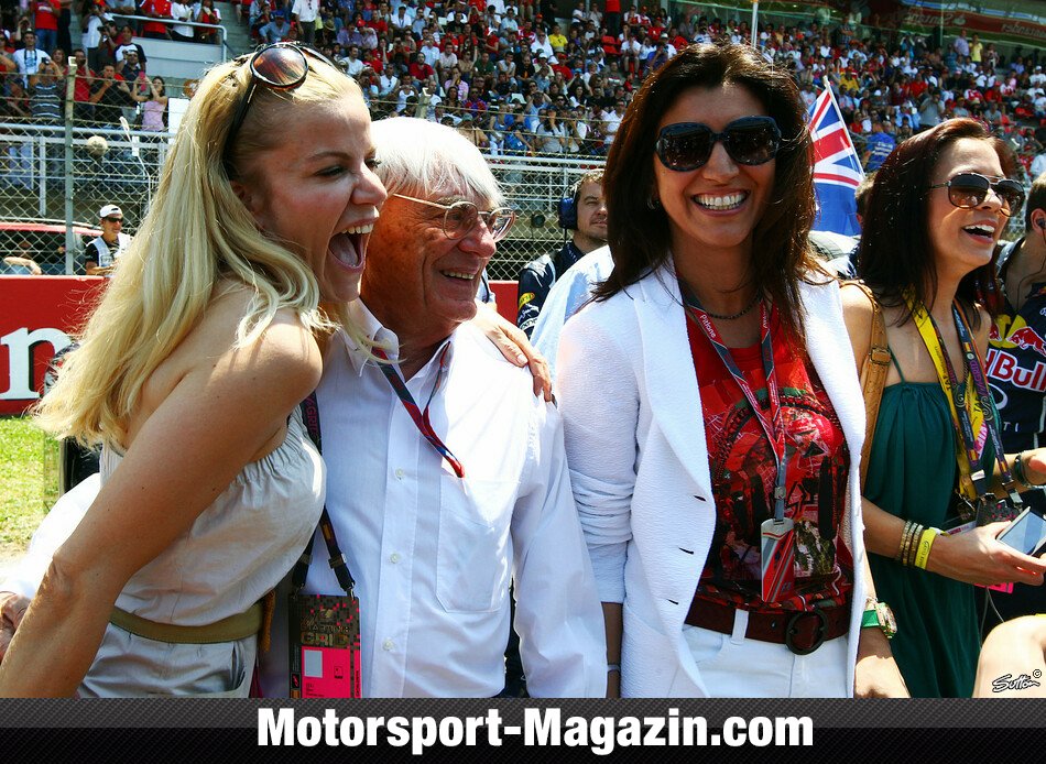 Formel 1 Bernie Ecclestone Gegen Grid Girl Aus Ziemlich Prüde