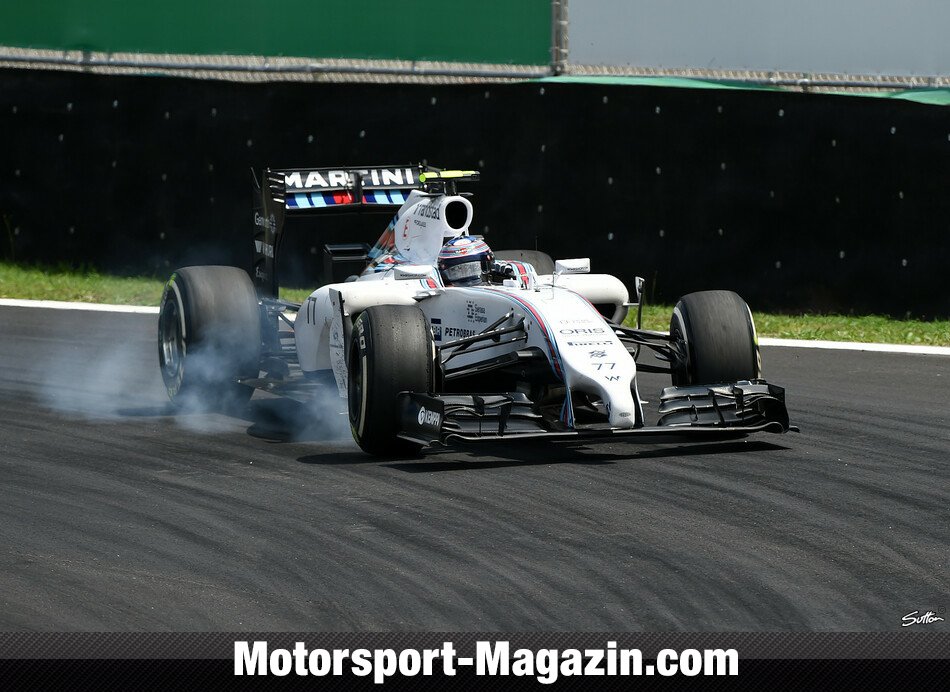 Bottas: Kampf gegen Reifen und Gurt - Formel 1