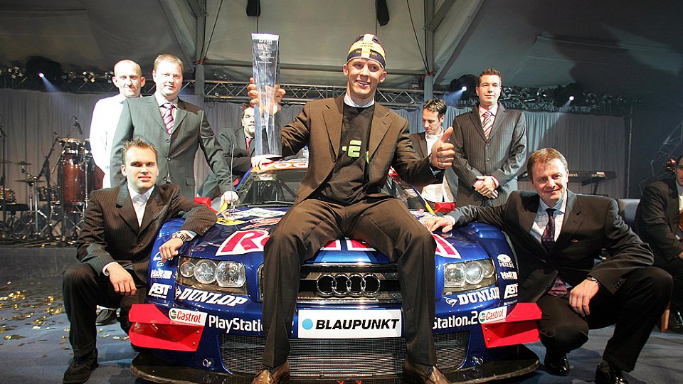 Mattias Ekström wurde 2004 mit Titeln überhäuft., Foto: xpb.cc Mattias Ekström wurde 2004 mit Titeln überhäuft., Foto: xpb.cc