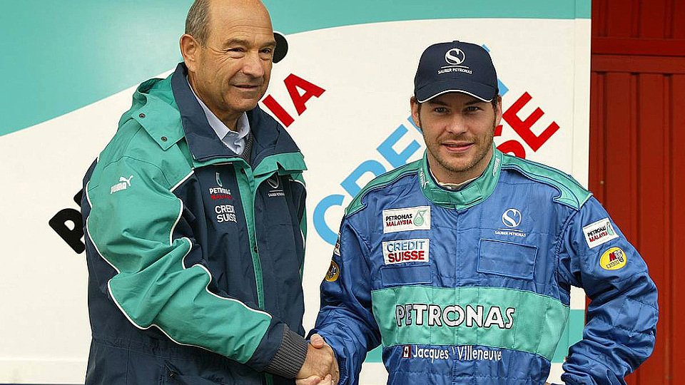 Mit Jacques Villeneuve hat Sauber erstmals einen Weltmeister unter Vertrag., Foto: xpb.cc